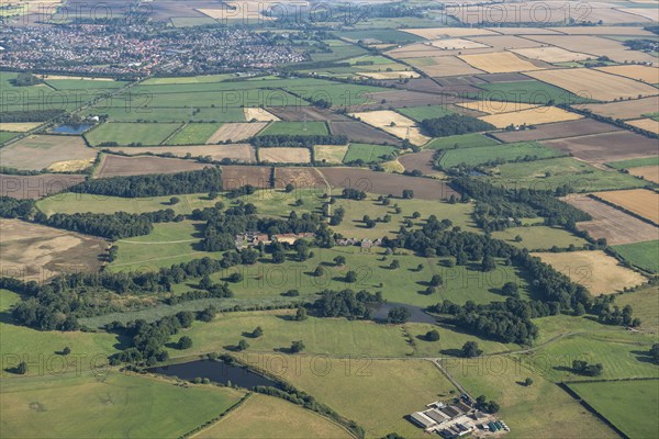 Houghton Hall landscape park, East Riding of Yorkshire, 2024. Creator: Robyn Andrews.