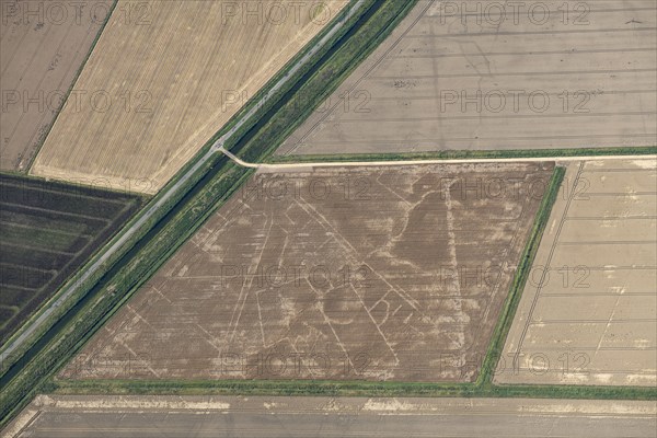 A Romano British settlement, Pinchbeck South Fen, Lincolnshire, 2023. Creator: Robyn Andrews.