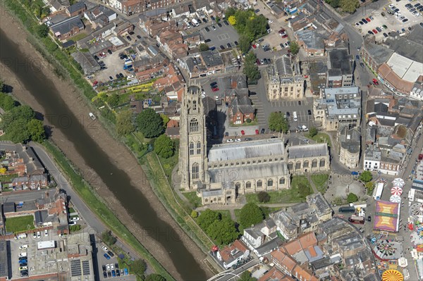 St Botolphs Church and the West tower, Boston, Lincolnshire, 2024. Creator: Robyn Andrews.