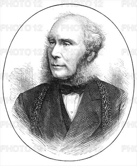 John Barran, Esq., Mayor of Leeds, 1872. Creator: Unknown.