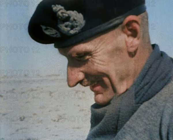 Field Marshal Bernard Montgomery, 1942. Creator: British Pathe Ltd.