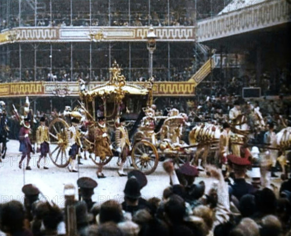 His Royal Highness the Duke of York and Another Man Singing, 1933. Creator: British Pathe Ltd.