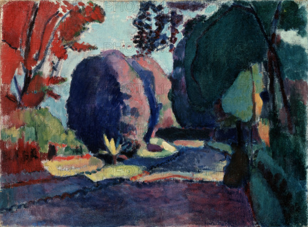 'Jardin du Luxembourg', 1901.  Creator: Henri Matisse.