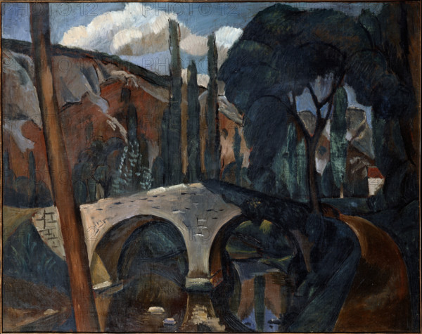 'The Old Bridge', 1910.  Creator: Andre Derain.