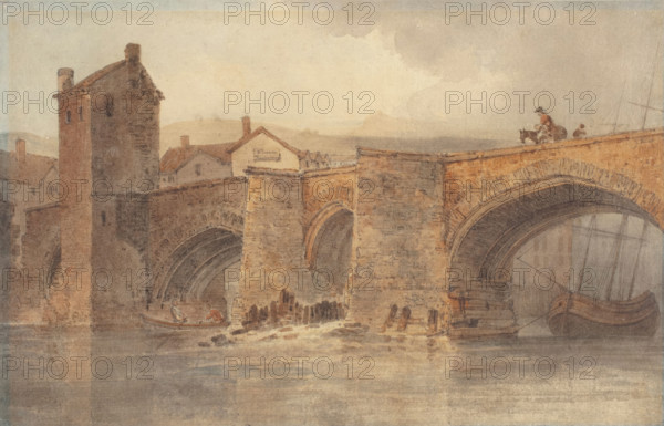 Chester Bridge, 1794. Creator: JMW Turner.