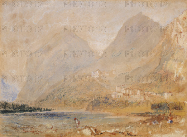 Martinswand, near Innsbruck, 1833. Creator: JMW Turner.