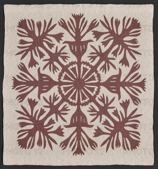 Quilt, about 1900. Creator: Unknown.