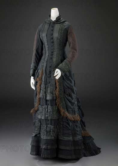 Mourning Dress, about 1875. Creator: Unknown.