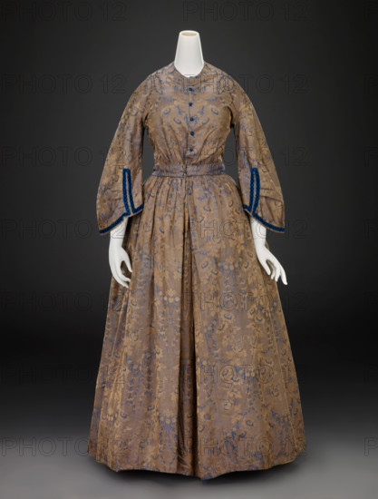 Dress, 1860s. Creator: Unknown.