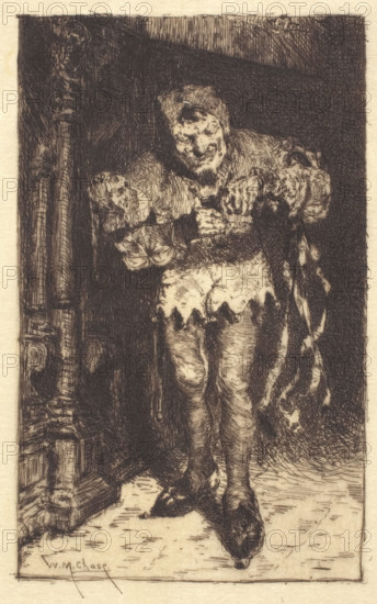 The Court Jester, 1875. Creator: William Merritt Chase.