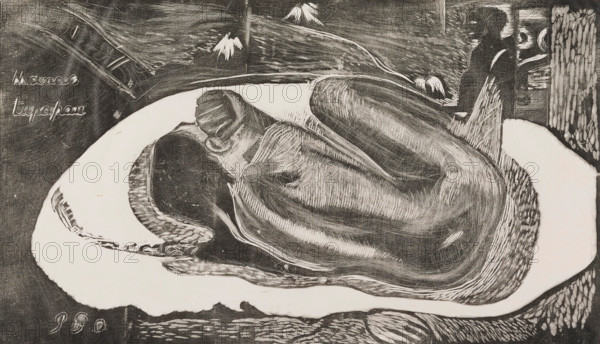 Manao Tupapao (Spirit of the Dead Watching), 1921. Creator: Paul Gauguin.