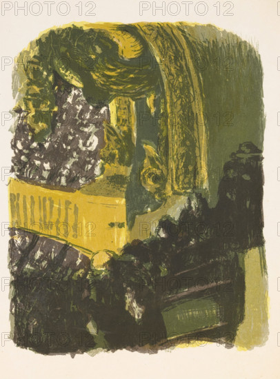 Une Galerie au Gymnase, 1900. Creator: Edouard Vuillard.