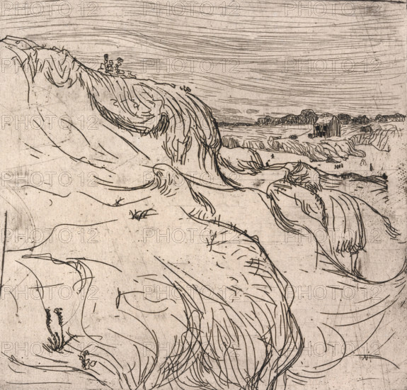 Les Dunes (The Dunes), 1893. Creator: Roderic O'Conor.