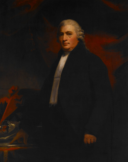 Portrait of Lord Robert Blair, unknown date. Creator: Henry Raeburn.