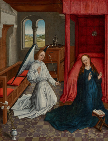 The Annunciation, date unknown. Creator: Jan van der Weyden.