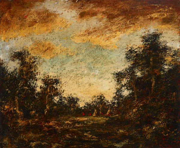 Morning Light, 1902. Creator: Ralph Blakelock.