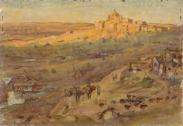 Toledo, Spain, Afternoon Sun, 1911. Creator: Anna Richards Brewster.