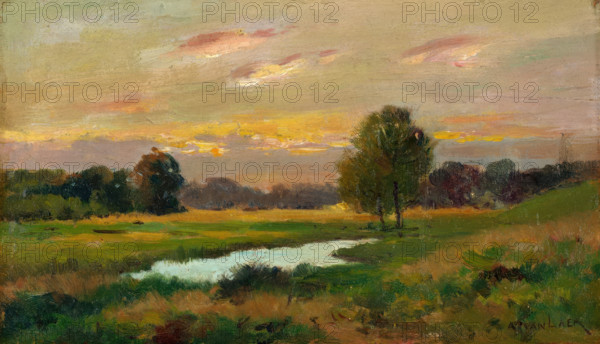 On The Brandywine, before 1912. Creator: Alexander Theobald van Laer.