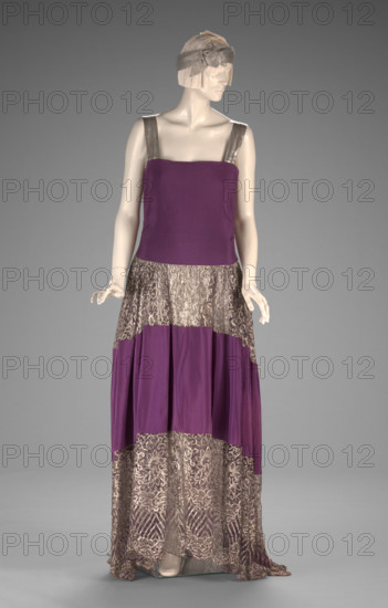 Evening Dress, Winter 1922-1923. Creator: Jeanne Lanvin.