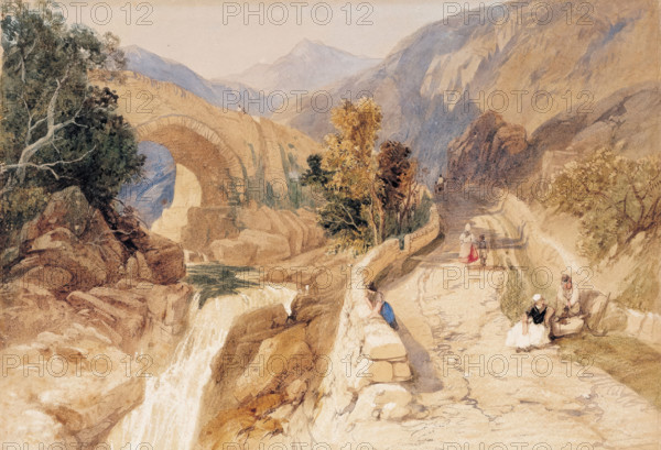 In the Tyrol, 1846. Creator: James Baker Pyne.