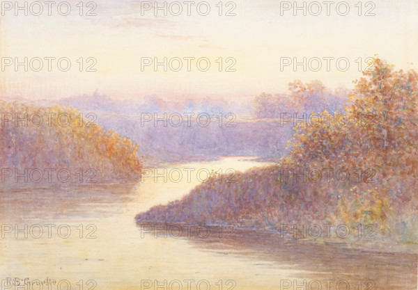 Sunset Stream, date unknown. Creator: Richard Gruelle.