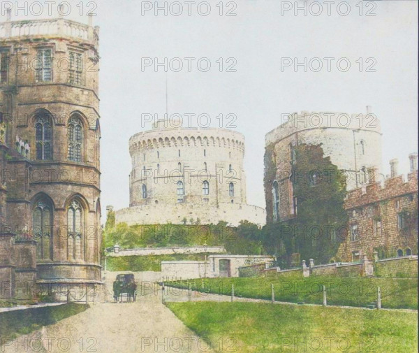 Windsor Castle, June 1841. Creator: William Henry Fox Talbot.