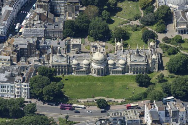 The Royal Pavilion, listed Grade I, The City of Brighton and Hove, 2024. Creator: Damian Grady.