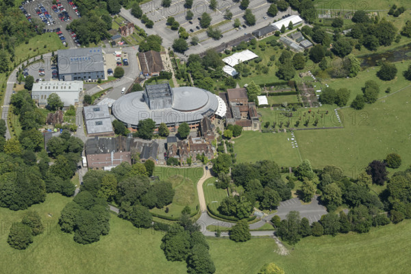 The Opera House and country house, Glyndebourne, East Sussex, 2024. Creator: Damian Grady.