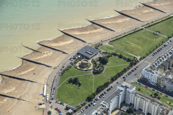 The Wish Tower, Martello Tower No 73, Eastbourne, East Sussex, 2024. Creator: Damian Grady.