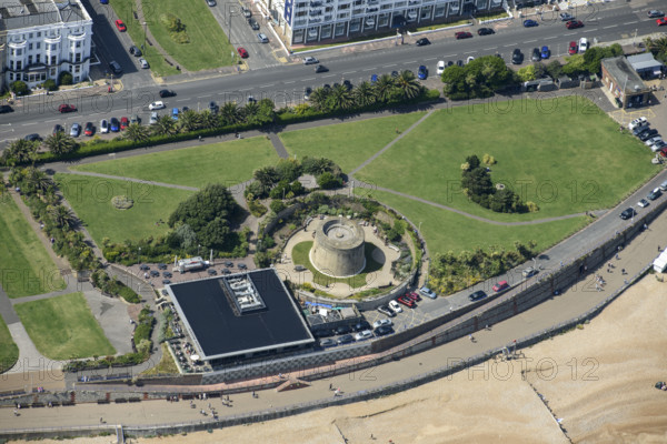 The Wish Tower, Martello Tower No 73, Eastbourne, East Sussex, 2024. Creator: Damian Grady.