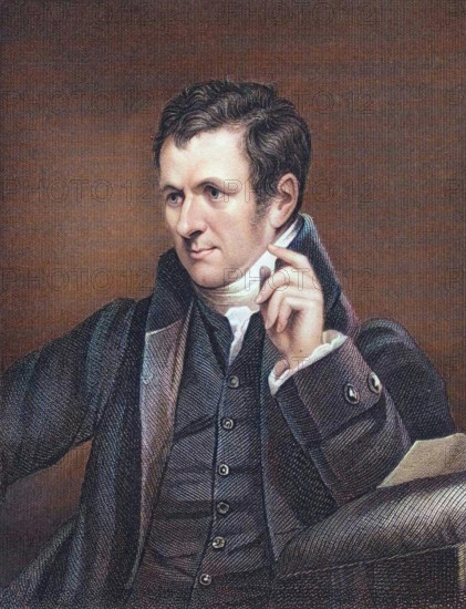 Humphry Davy, British chemist, 19th century. Creator: Unknown.