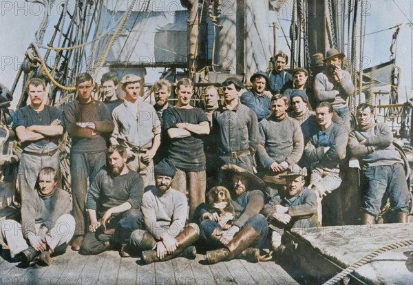 'The Crew of the 'Terra Nova', c1910–1913, (1913). Creator: Herbert Ponting.