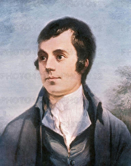 Robert Burns, Scottish poet, 19th century.  Creator: Unknown.