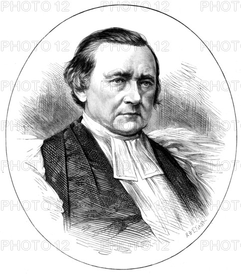 The Right Rev. E. Harold Browne, D.D., the new Bishop of Winchester, 1873. Creator: Unknown.