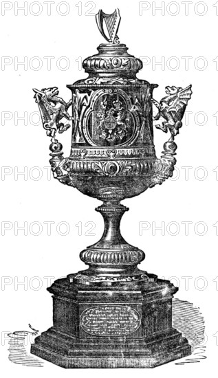 Cup presented to the South Wales Choral Union, 1873. Creator: Unknown.