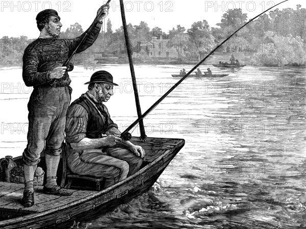 A member of a Thames angling club, 1873. Creator: William Biscombe Gardner.