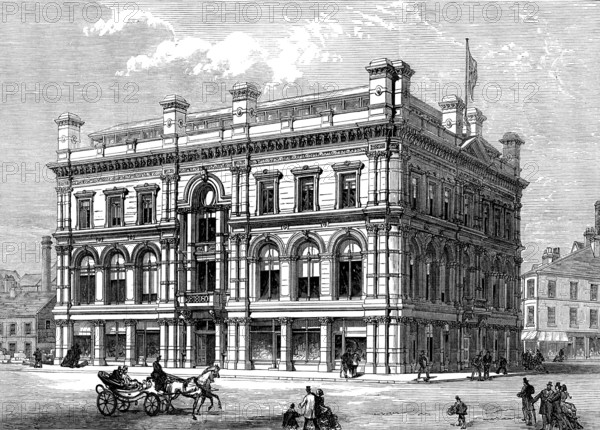 The Bradford Merchants' Institute, 1873. Creator: Unknown.