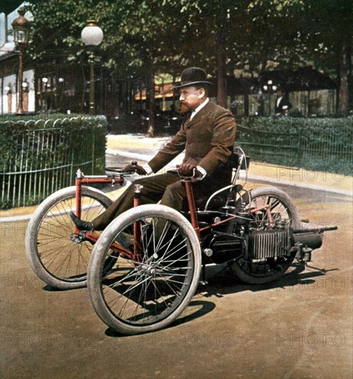 Race car by Léon Bollée