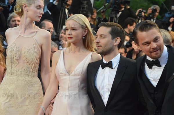 Equipe du film "Gatsby le Magnifique", Festival de Cannes 2013