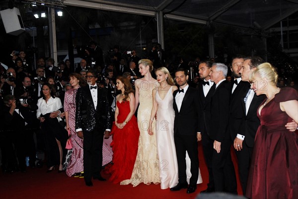 Equipe du film "Gatsby le Magnifique", Festival de Cannes 2013