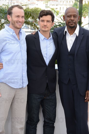 Conrad Kemp, Orlando Bloom et Forest Whitaker, Festival de Cannes 2013