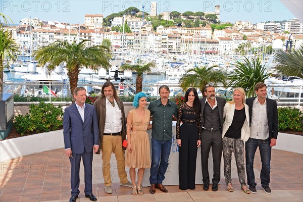 Equipe du film "The Salvation", Festival de Cannes 2014