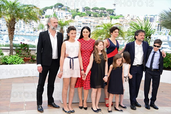 Equipe du film "Le Meraviglie", Festival de Cannes 2014