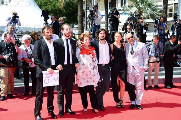 Equipe du film "Jauja", Festival de Cannes 2014