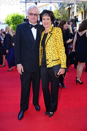 Bernard Fixot et Valérie-Anne Giscard d'Estaing, Festival de Cannes 2014