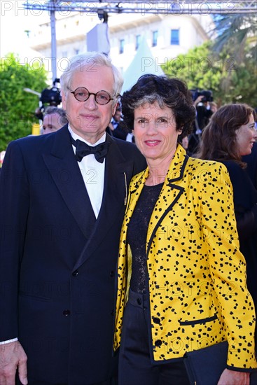 Bernard Fixot et Valérie-Anne Giscard d'Estaing, Festival de Cannes 2014