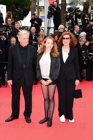 Costa-Gavras et sa femme, Festival de Cannes 2016