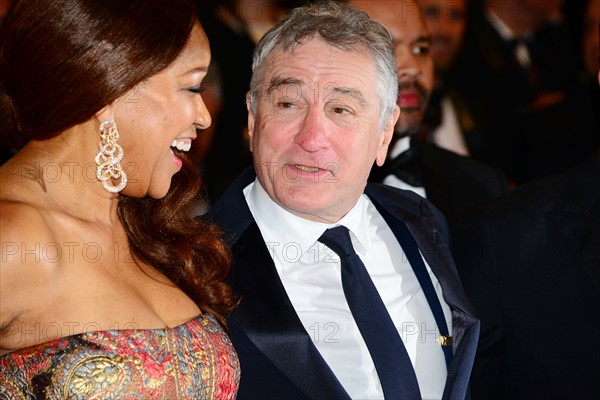 Robert De Niro with his wife Grace Hightower, 2016 Cannes Film Festival