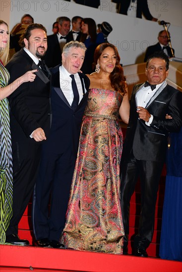 L'équipe du film "Hands of stone", Festival de Cannes 2016