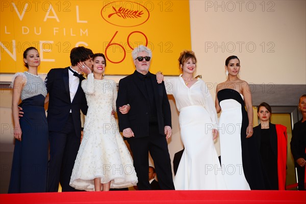 Equipe du film "Julieta", Festival de Cannes 2016